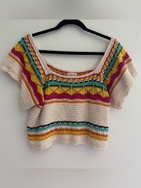 POL knit crop